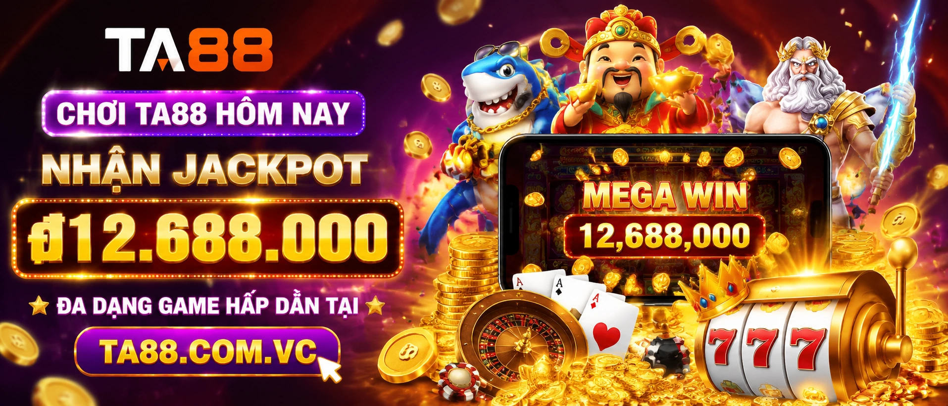 Khu vực chơi casino trực tuyến TA88
