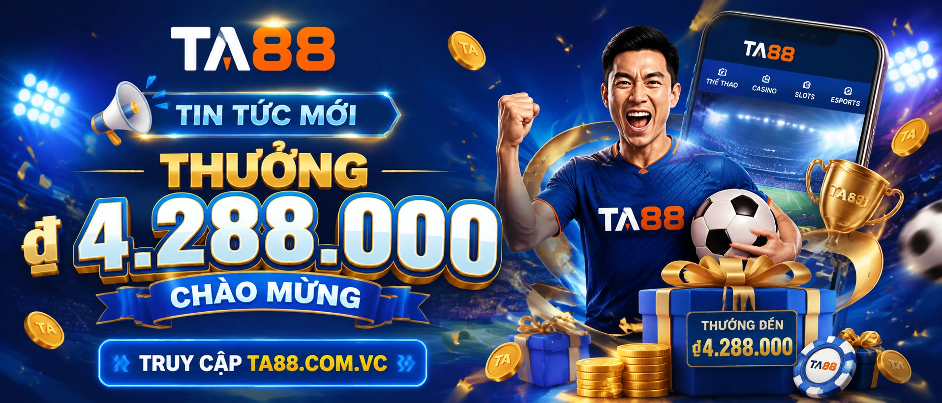 Tin nổi bật về ưu đãi nạp đầu và game đa dạng tại TA88